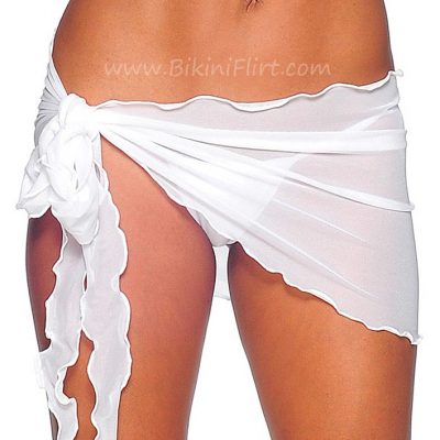 Extra Short Ruffled Sarong