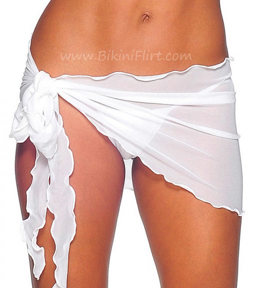 Extra Short Ruffled Sarong