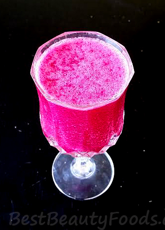 Purple Prickly Pear Smoothie