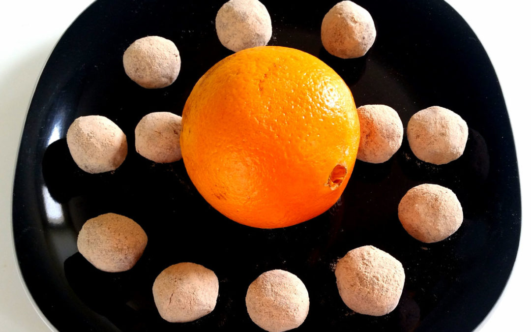 Orange Lucuma Balls