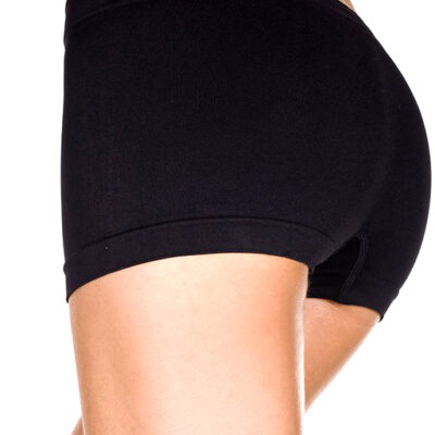 Sheer Seamless Short Shorts